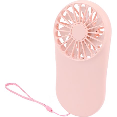 Mini-Tragventilator, wiederaufladbar per USB, zum Aufhängen, ideal für Büro, Zuhause, Studentenwohnheim, kleiner persönlicher Ventilator, 3,7 V, Taschenventilator (1/5)