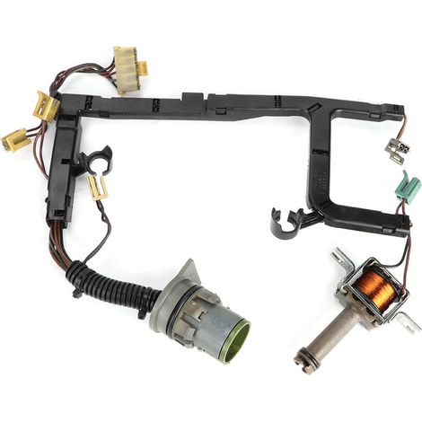 Jeffergarden Faisceau de câbles de Transmission d'équipement d'origine, faisceau de câbles de Transmission 4L60E Kit de solénoïde principal adapté pour Chevy 4L60E 4l65E-DOU