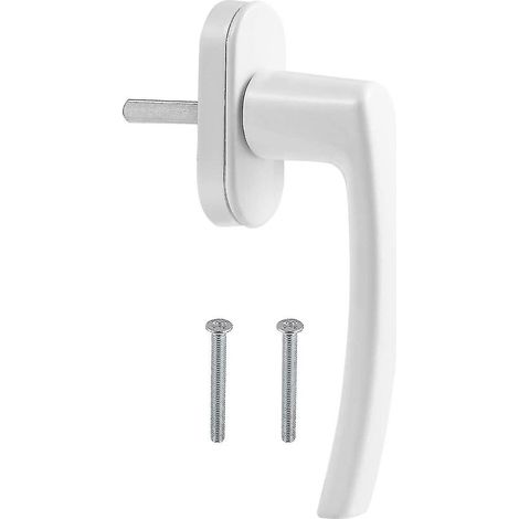 Poignée de porte et fenêtre Zk en PVC blanc (1/5)