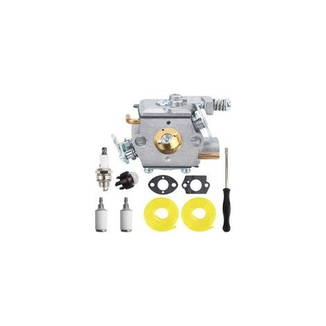 RY3714 309376002 Vergaser für Ryobi RY3714 RY3716 für Homelite mit Primerpumpe, Zündkerze, Kraftstofffilter, Dichtung und Kraftstoffschlauch (1/5)