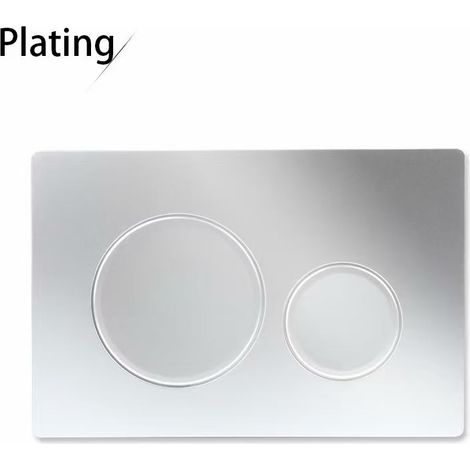 Panneau de Remplacement pour Réservoir d'Eau Geberit Sigma Adapté aux Séries UP300, UP320, UP700, UP720 - Galvanoplastie - Non Original - (1/5)