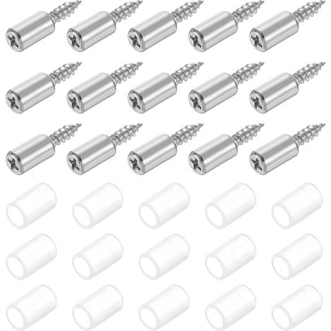 120 Vis Auto-Taraudeuses Chevilles de Support d'Étagère (1/5)