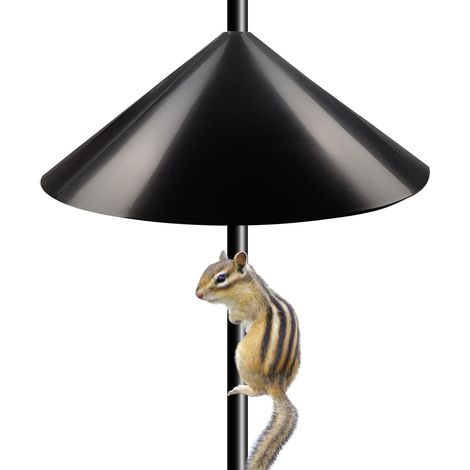 Eichhörnchenschutz für Futterstelle, Vogelhaus für den Außenbereich, 48 cm (19 Zoll) Durchmesser, 1 Stück