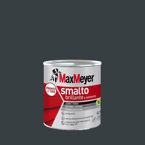 MaxMeyer Smalto a Solvente Brillante Antracite R7016 0,750 l (1/4)