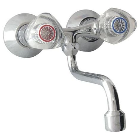 SCHMIEDL Spueltischbatt.GS1423P (Perladuese 1608) 1/2' m.Atmos-PVC-Griffen GS1423P (1/2)