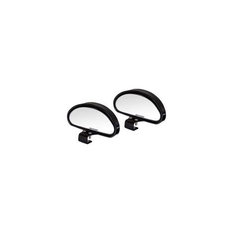 Retroviseur Conduite Accompagnée Retroviseur Angle Mort Miroir D'angle Mort RéTroviseur Conduite Accompagnée pour Tous Les Voitures- Miroir Convexe Angle réglable (2Pcs-A)