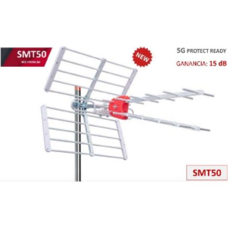 FPLUS antena uhf hd red premium 50 , Antena TDT profesional HD premium. Diseñado para señales digitales de UHF y fácil montaje.