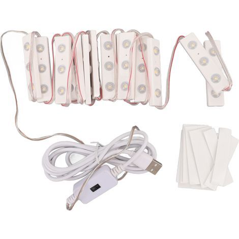 LED Mirror Lights, Energy Saving Sensor, USB, Continuously Dimmable Makeup Strip for Dressing Table (1/5)