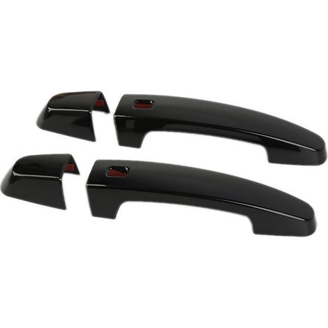 Rivestimento esterno per maniglia della portiera dell'auto per Camaro 2016 2017 2018 2019 2020, accessori, ABS nero (1/2)