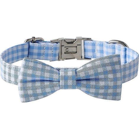 Collier pour petit chien avec nœud papillon, nœud papillon confortable pour chien (1/5)