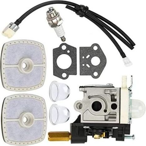 Carburateur pour Echo SRM-230, SRM-231, GT-200R et SRM-210, avec kit de réglage (1/4)
