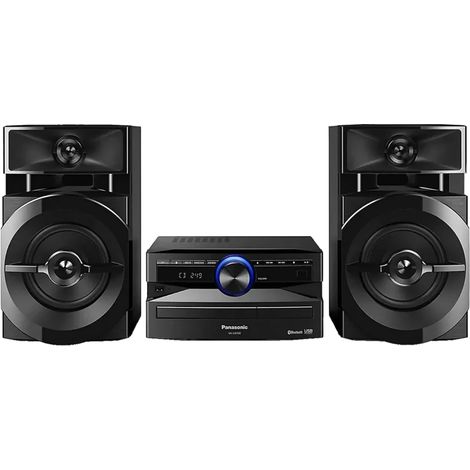 Panasonic SC-UX100E-K Microssistema 300W rádio FM entrada AUX Coluna Bluetooth