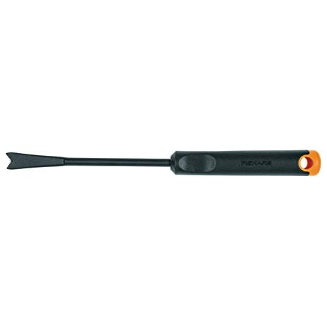 Fiskars Raschietto, Lunghezza 31 cm, Testa in acciaio inox/Impugnatura in plastica, Nero/Arancione, Ergo, 1027031 (1/4)