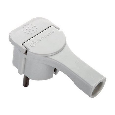 SPINA MOBILE SCHUKO RIBASSATA ELECTRALINE - BIANCO 2P+T 16A- 5 pezzi