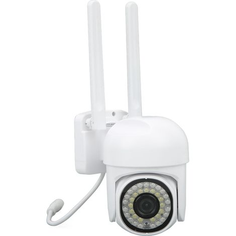 Caméra PTZ intelligente 2 MP 1080p étanche IP66, alimentation AC110-264 V, Wi-Fi 5 GHz/2,4 GHz, vision nocturne, sans fil, pour la maison (prise australienne). (1/5)