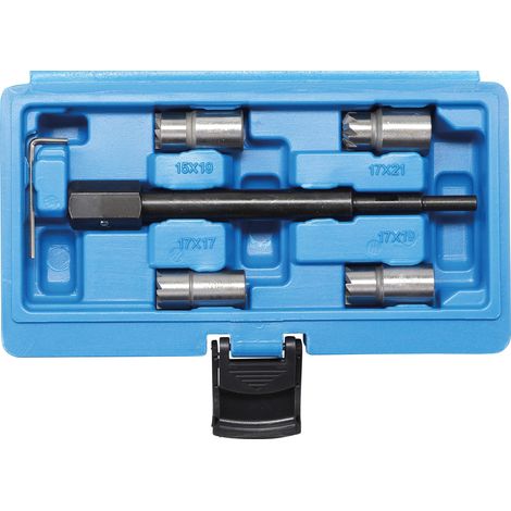 ESCARIADOR PARA ASIENTO DE INYECTORES CDI DELPHI BOSCH BMW, MERCEDES, CRD, PSA, FORD, FIAT... 7 PIEZAS (1/2)