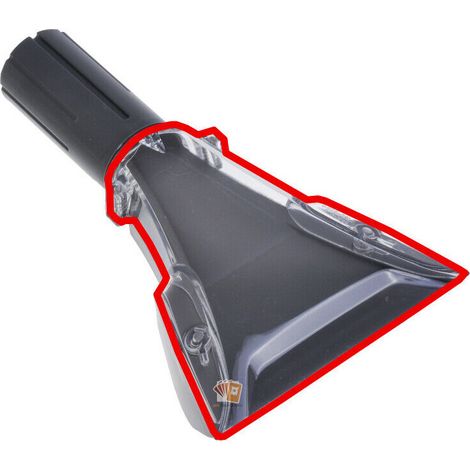 Buse de rechange pour tissus d'ameublement compatible avec l'aspirateur par injection Karcher Puzzi (1/2)