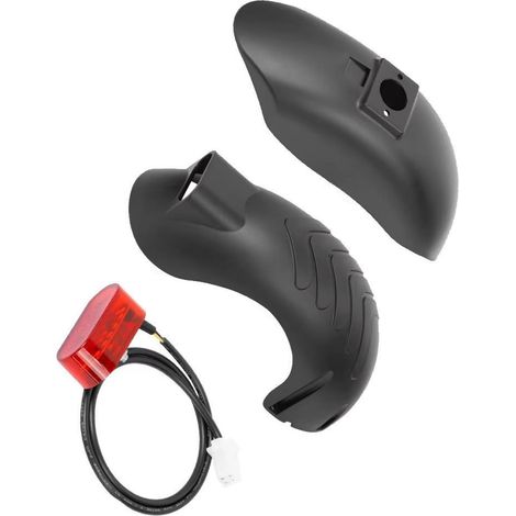 Universals Garde-boue avant/arrière avec feu arrière pour scooter électrique avant/remplacement élargi avec feu stop (1/5)