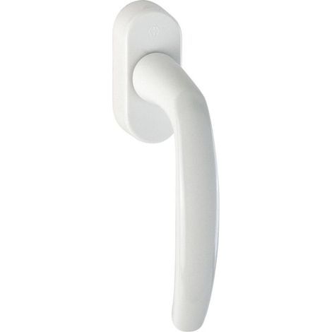 HOPPE 10760943 Atlanta Poignée de fenêtre 90 ° VK 7 x 32-42 mm Blanc RAL 9016