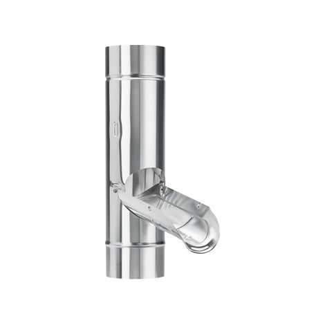 GRÖMO® Zink Regenwasserklappe ø76, 63535