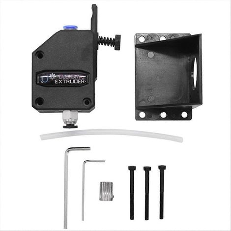 Extrudeuse à double entraînement pour Ender 3S, tête d'extrusion universelle pour filament de 1,75 mm, portée longue/courte, version métallique (1/5)