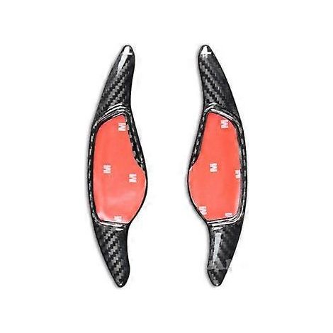 Extension de palettes de changement de vitesse en fibre de carbone pour BMW Série 3, 5, 6, 7, X3 (G01), X4 (G02), X5 (G05), G07, G20, G30, G31, G32 et G12. (1/5)