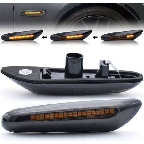 luces intermitentes delanteras para BMW E46 E36 E81 E82 E87 E88 (1/4)
