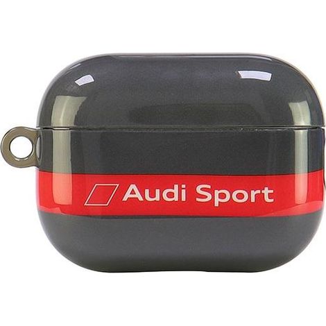 Cover Audi IML Sport per AirPods Pro 2 grigio/grigio AUS-IMLAPP2-RSQ/D4-GY (1/5)