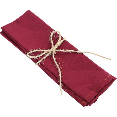 Serviettes de table lavables style ferme pour mariage et baby shower