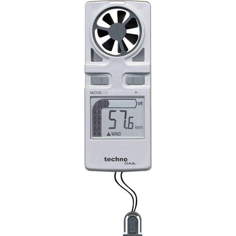 Techno Line EA 3010 Anémomètre 0.2 à 30 m/s X45429 (1/2)