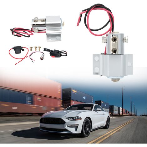 Kit de blocage de conduite de frein, porte-fusible de contrôle de roulis en acier inoxydable, compatible avec Ford Mustang (1/5)