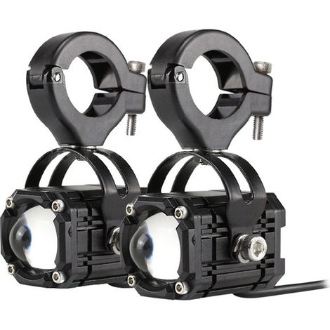 20-W-Motorradscheinwerfer (10–100 V), externer LED-Scheinwerfer für Elektrofahrzeuge, Fernlicht und Nebelscheinwerfer