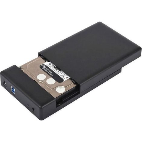 Boîtier Disque Dur Externe SATA 3.5'' USB 3.0 Coulissant 3588US3 (1/2)