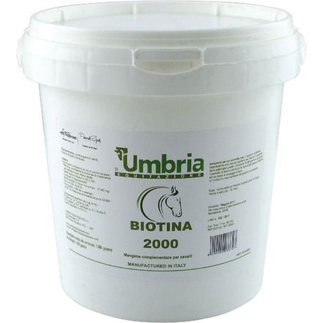 Biohoof biotina 2000 mangime complementare per cavalli 1 kg