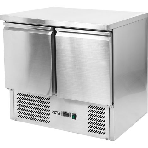 Comptoir réfrigéré à 2 portes, plage de température -2 à +8 °C, 170 W, 240 L (1/5)