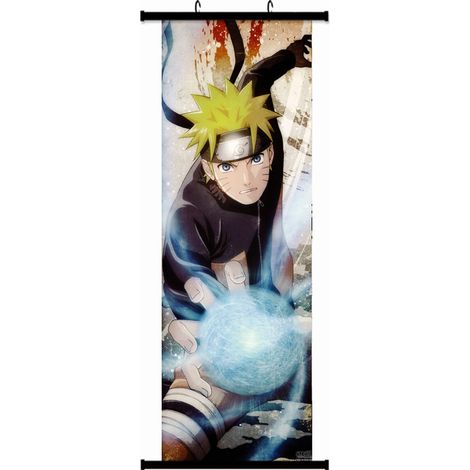 Naruto-Poster, großes Comic-Poster, Naruto Itachi Uchiha, Wanddekoration aus Stoff, 90 x 30 cm