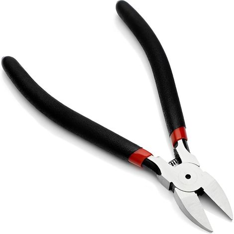 Pince coupante de précision 6 pouces, idéale pour l'électronique, bijoux et bricolage. (1/5)