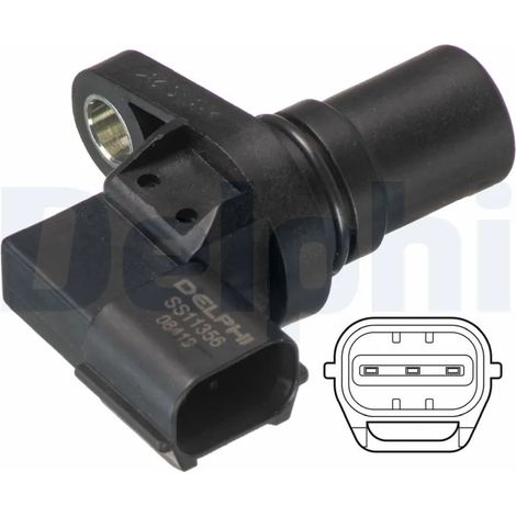 Capteur, position d'arbre à cames Delphi Technologies SS11356 MAZDA L3K918230A
