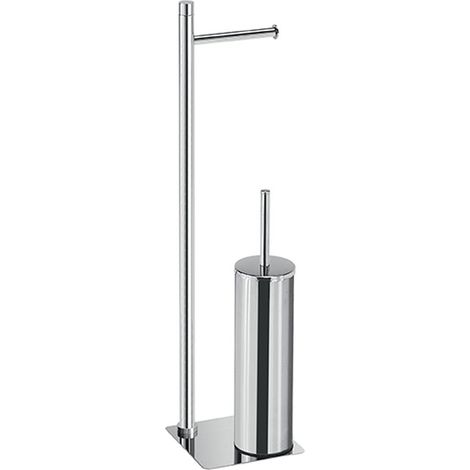 Stand Toilettenpapierhalter Mit Bürstengarnitur Peter