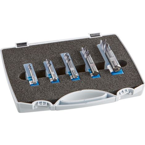 Juego de fresa al final Basicmill Vhm Altin Tipo uni STEM HB Z4 6/8/10/16MM MA