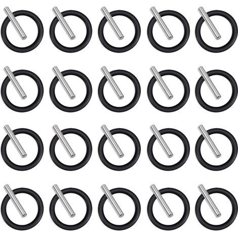 40 Pièces Joints Torique et Broches Bague d'impact Boulonneuse a Choc Accessoires Douilles à Chocs Accessoires pour Échafaudages 1/2'' Clé à Chocs Roulement à Aiguille (1/5)