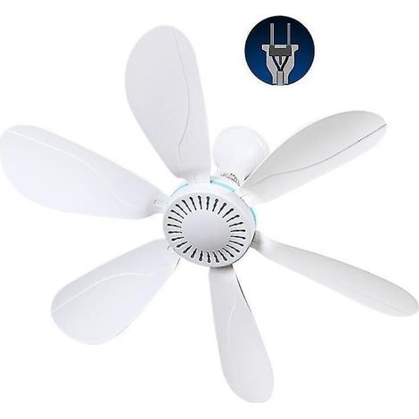 Ventilateur de plafond de 16,7 pouces, 220v, 10w, avec interrupteur marche/arrêt, ventilateur suspendu de refroidissement, économie d'énergie, ne peut pas supporter AC 110v (1/5)