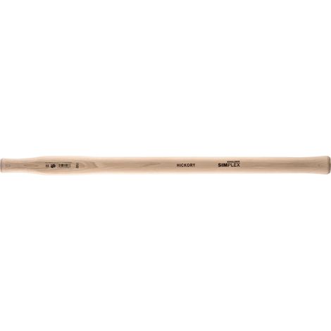 HALDER SIMPLEX Ersatzstiel aus Holz Kopf 60mm Stiel 700mm (1/5)