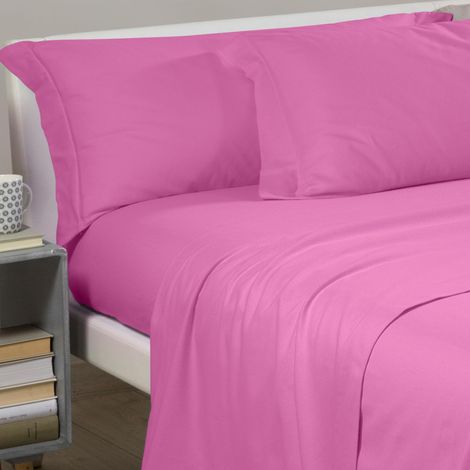 Parure de lit avec Housse de Couette 100% Coton – 2 Taies d’Oreiller 50x80 cm, Linge de Lit Confortable et Elégant - Housses de Couettes Pour 1 Personne ou 2 Personnes (1/5)