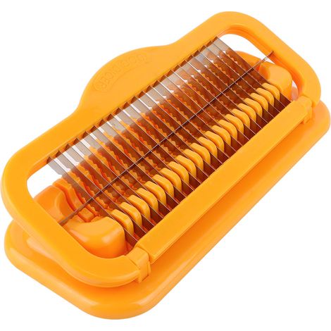 1 couteau multifonction pour découper saucisses, jambon, bananes, outil de cuisine en acier inoxydable (1/4)