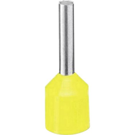 Embout simple d'extrémité de câble Phoenix Contact AI-XL 6 - 12 YE 3201945 6 mm² x 12 mm partiellement isolé jaune 100 (1/2)