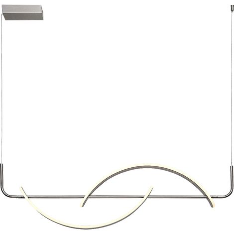 Lampada a sospensione LED 35W cromata Jarnelle Rabalux (1/5)