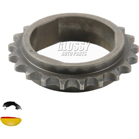 Puleggia dell'albero motore, in metallo di alta qualità, compatibile con le specifiche standard del motore, adatta a vari codici motore, codice ricambio OEM: 045105209, progettata per una durata ottim (1/4)