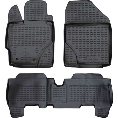 Tapis en caoutchouc XTR pour Toyota Yaris (P9) 01/2005-12/2014 (1/5)