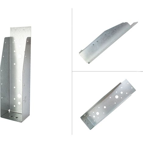Support de poteau lourd sans lèvre pour poutres de 7 x 24.5 cm - (1/3)
